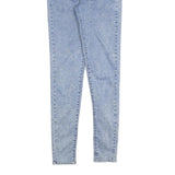 LEVI'S Womens Jeans Blue Slim Skinny Denim Light W26 L30 Stretch Cotton Blend