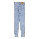 LEVI'S Womens Jeans Blue Slim Skinny Denim Light W26 L30 Stretch Cotton Blend