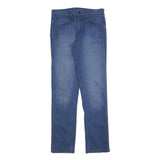 LEVI'S 511 Slim Mens Jeans Blue Slim Skinny Denim Medium W30 L32 Stylish Zip