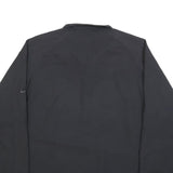 NIKE Mens Black Golf Jacket XL Polyester Plain Zip Lightweight Sportswear