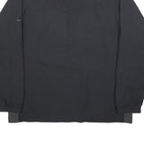 NIKE Mens Black Golf Jacket XL Polyester Plain Zip Lightweight Sportswear