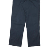 DICKIES Mens Navy Blue Regular Fit Straight Leg Trousers W32 L30 Workwear