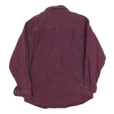 WOOLRICH Mens Maroon Shirt M Cotton Blend Classic Button Pocket