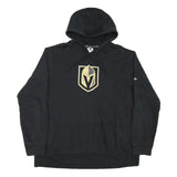 ADIDAS Mens Black Hoodie XL Cotton Blend Pullover Logo Sportswear