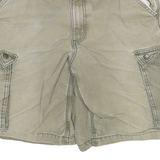 CARHARTT Mens Shorts Beige Cargo Relaxed Fit XL W32 Durable Pocketed Cotton