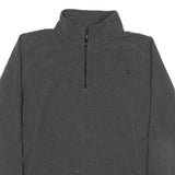 THE NORTH FACE Womens Grey Pullover Plain Crew Neck Knit L Polyester Blend