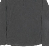 THE NORTH FACE Womens Grey Pullover Plain Crew Neck Knit L Polyester Blend