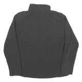 THE NORTH FACE Womens Grey Pullover Plain Crew Neck Knit L Polyester Blend