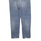 CARHARTT Mens Slim Blue Denim Jeans W34 L29 Classic Cotton Zip Casual Workwear