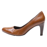 ECCO Pump Heels Brown Leather Womens UK 5