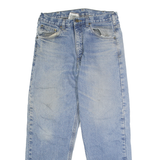 CARHARTT Mens Jeans Blue Relaxed Straight Denim Light W32 L30 Zip Cotton Casual