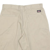 DICKIES Mens Shorts Beige Casual M W32 Cotton Blend Classic Fit Workwear