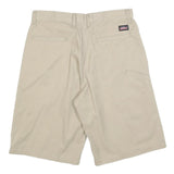 DICKIES Mens Shorts Beige Casual M W32 Cotton Blend Classic Fit Workwear