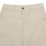 DICKIES Mens Shorts Beige Casual L W34 Polyester Blend Workwear