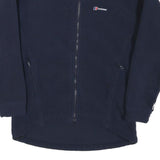 BERGHAUS Womens Navy Blue Performance Fleece Jacket M Polyester Blend Zip Casual