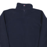 BERGHAUS Womens Navy Blue Performance Fleece Jacket M Polyester Blend Zip Casual