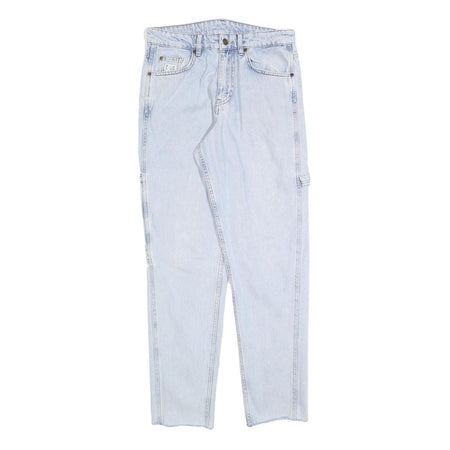 KARL KANI Womens Jeans Blue Slim Straight Denim Light W28 L30 Streetwear