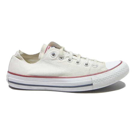 CONVERSE Chuck Taylor All Star Womens Low Top Trainers White Cotton Blend UK 5