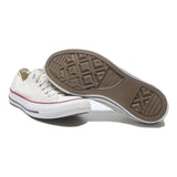 CONVERSE Chuck Taylor All Star Womens Low Top Trainers White Cotton Blend UK 5