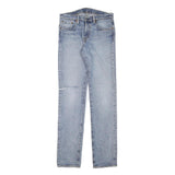 LEVI'S 511 Mens Jeans Blue Slim Skinny Denim Light W29 L33 Slim Fit Zip