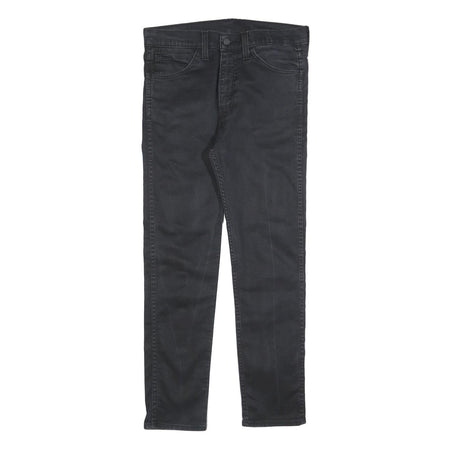 LEVI'S Mens Jeans Black Slim Skinny Denim W32 L30 Zip Cotton Blend Casual