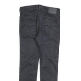 LEVI'S Mens Jeans Black Slim Skinny Denim W32 L30 Zip Cotton Blend Casual