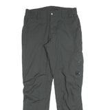 MAMMUT Lined Womens Polyester Grey Regular Trousers W32 L32 Outdoor Zip Pockets