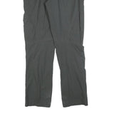 MAMMUT Lined Womens Polyester Grey Regular Trousers W32 L32 Outdoor Zip Pockets