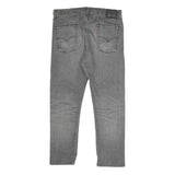 LEVI'S 510 Mens Jeans Grey Slim Skinny Denim Medium W36 L28 Cotton Blend Zip