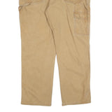 DICKIES Mens Jeans Beige Relaxed Straight Denim W40 L32 Workwear Utility Zip Fly