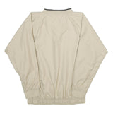 HARRITON Mens Beige Crawford County Golf V-Neck S Polyester Sweatshirt Pullover