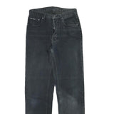 TEDDYS Womens Black Denim Regular Fit Straight Leg Cotton Blend Jeans W27 L31