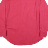 WRANGLER Mens Red Long Sleeve Shirt L Cotton Blend Casual Wear