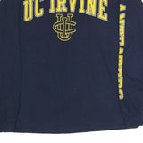FANATICS Mens Navy Blue UC Irvine Long Sleeve Crew Neck Cotton T-Shirt M