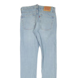 LEVI'S Mens Jeans Blue Slim Skinny Denim Light W29 L32 Zip Cotton Blend