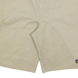 DICKIES Mens Shorts Beige XL W40 Cotton Blend Casual Workwear Pockets