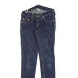 TRUE RELIGION Womens Jeans Blue Slim Skinny Denim Medium W28 L30 Stylish