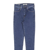 LEVI'S Big E Womens Jeans Blue Slim Skinny Denim W25 L28 Stretch Cotton Blend