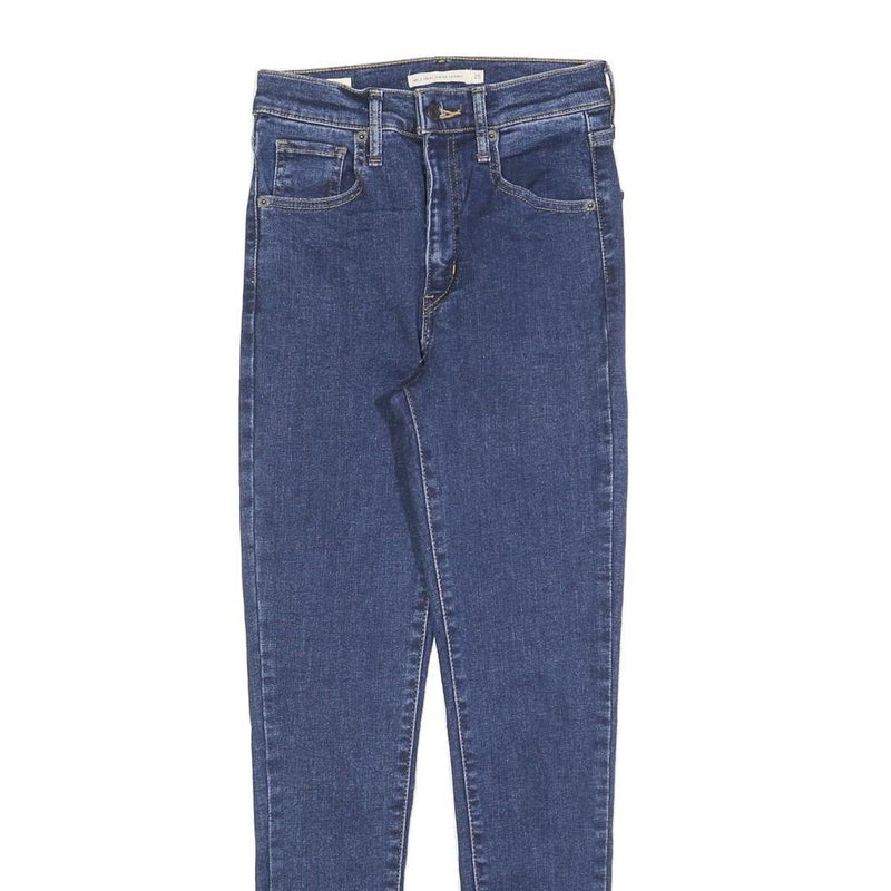 LEVI'S Big E Womens Jeans Blue Slim Skinny Denim W25 L28 Stretch Cotton Blend