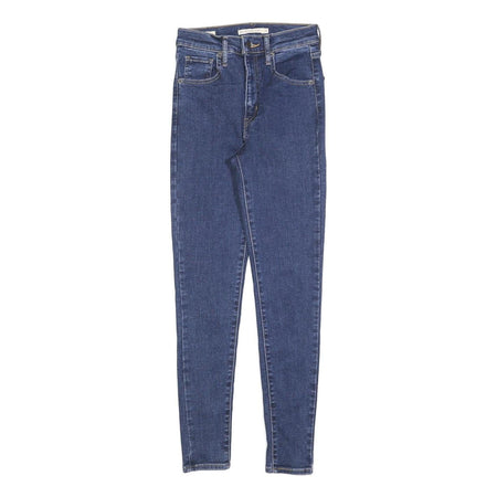 LEVI'S Big E Womens Jeans Blue Slim Skinny Denim W25 L28 Stretch Cotton Blend