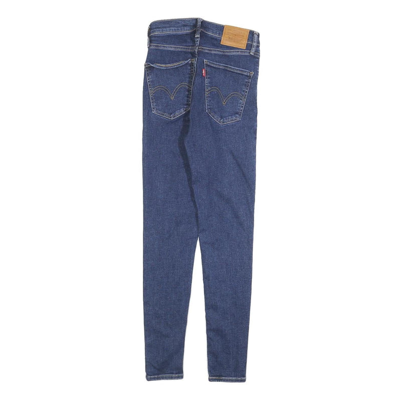 LEVI'S Big E Womens Jeans Blue Slim Skinny Denim W25 L28 Stretch Cotton Blend
