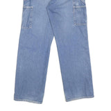 CARHARTT Mens Jeans Blue Slim Straight Denim Medium W28 L30 Workwear Pocket