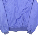 COLUMBIA Mens Blue & Red Reversible Zip Jacket M Polyester Blend Casual