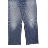LEVI'S 751 Mens Jeans Blue Relaxed Straight Denim Medium W34 L28 Classic Fit