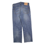 LEVI'S 751 Mens Jeans Blue Relaxed Straight Denim Medium W34 L28 Classic Fit