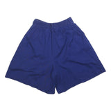 SEPERATE ISSUE Womens Blue Casual Shorts XXS W24 Relaxed Fit Button Closure