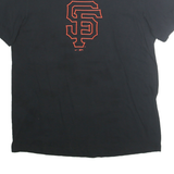NIKE Mens Black San Francisco Graphic T-Shirt M Short Sleeve Crew Neck Cotton