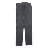 LEVI'S Womens Slim Black Denim Jeans Zip W27 L32 Classic Fit Stretch