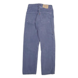 LEVI'S 501 Mens Jeans Blue Regular Straight Denim W28 L28 Classic Button Fly