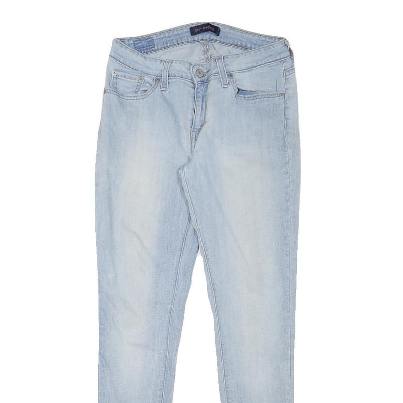 LEVI'S Womens Jeans Blue Slim Skinny Denim Light W28 L29 Elastic Cotton Blend
